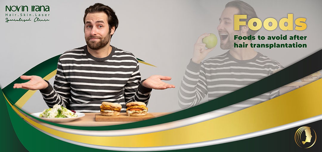Foods to avoid after hair transplantation