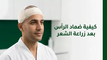 كيفية ضماد الرأس بعد زراعة الشعر