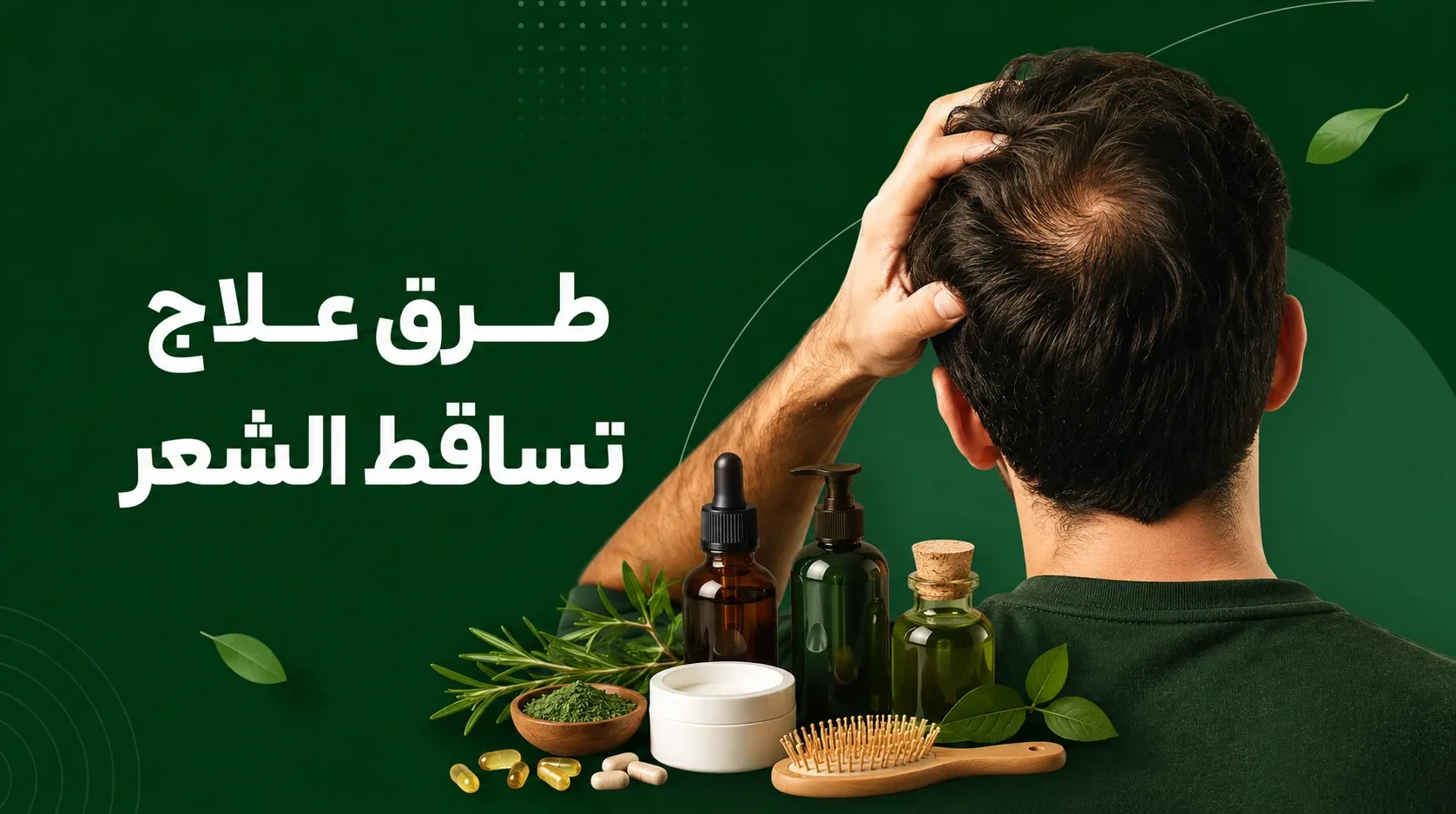 علاج تساقط الشعر