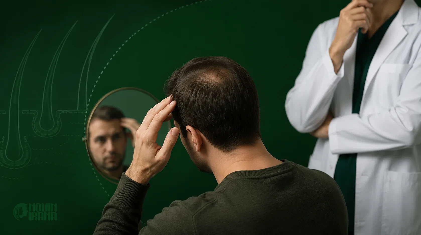 successful hair transplant
