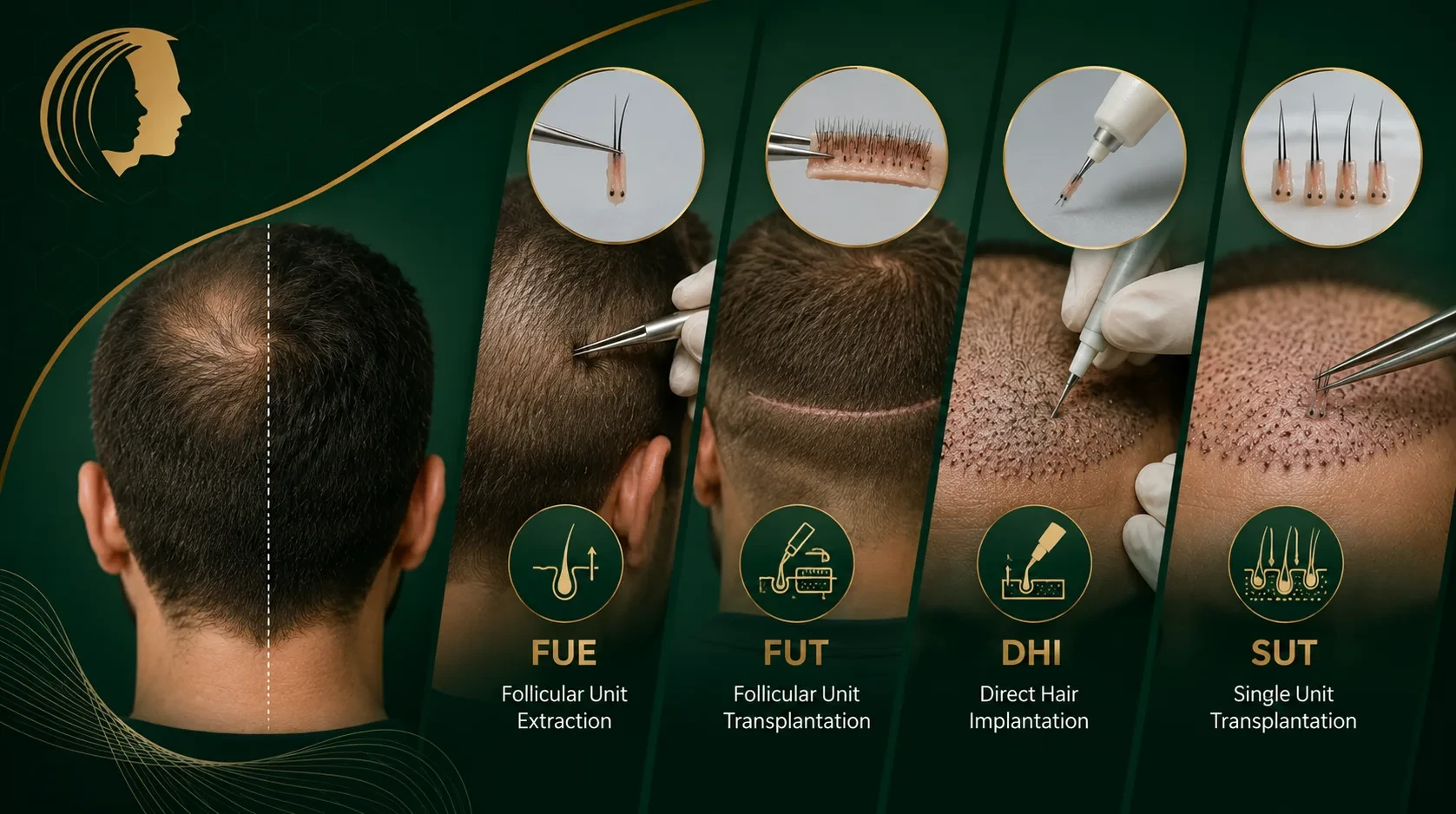 different hair transplant methods