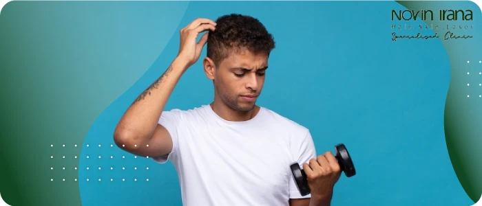 مضاعفات ممارسة الرياضة القوية بعد زراعة الشعر