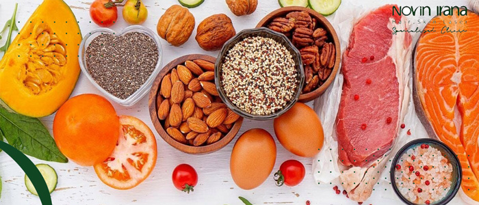 تغذیه مناسب بعد از کشات مو