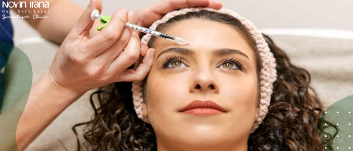 بالا نگه داشتن سر بعد از بوتاکس