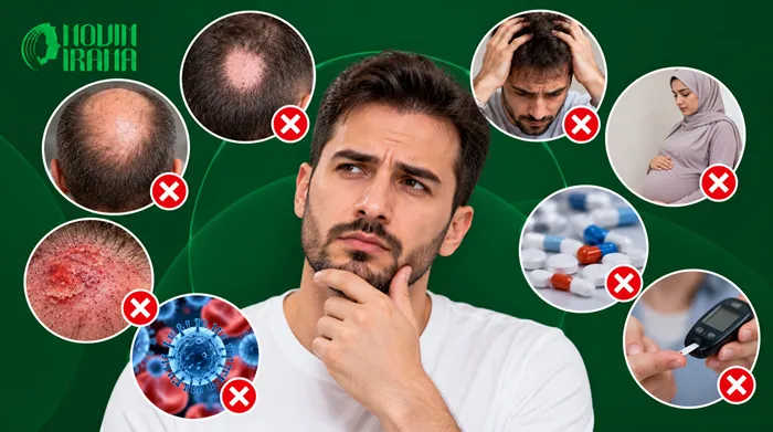 چه کسانی نباید مو بکارند؟