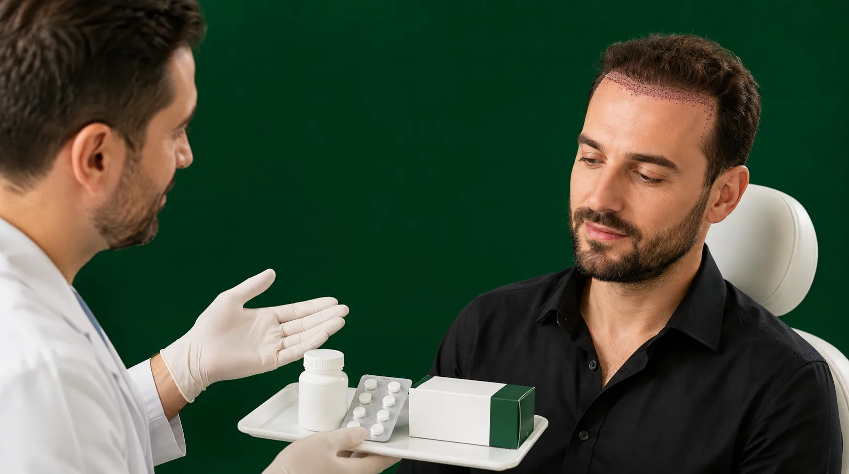 أهم النقاط حول تناول الأدوية بعد زراعة الشعر